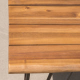 ZION INDUSTRIAL WOOD AND METAL COFFEE TABLE 62981.00