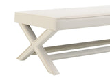Comfort Double Bench Upholstered in Velvet Fabric,Stool Stylish X-Crossed Legs,Comfort Cushion W2671P441828