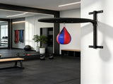 Adjustable Wall Mounted Speed Bag Platform Punching Bag Training Kit for Boxing Fitness Gym 60765556