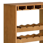 ZUN Oak 7-tier Wine Rack B062P184585