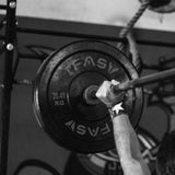 Weight Plates, Rubber Bumper Plates, 2 Inch Steel Insert 55lb Bundle Options Available for Home Gym 74963763