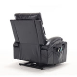 21"seat width,large size Electric Power Lift Recliner Chair Sofa for Elderly, 8 point vibration W2297P264017