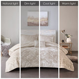 Twin/Twin XL Velvet Comforter Set with Throw Pillow B035P203251