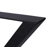 ZUN X Table Legs 28X 24" ,Wide Metal Table Legs , Heavy Duty Steel Desk Legs Table Leg Dining Table Legs W46541483