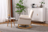 Baby Room High Rocking Chair Nursery Chair , Comfortable Rocker Fabric Padded Seat ,Modern High W136158990