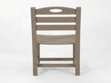 Set of 2 HDPE Armless Outdoor Dining Chairs, All-Weather Patio Side Chairs for Backyard/Deck/Porch W3566P437110