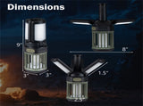 2-in-1 Electric Bug Zapper & Camping Lantern IPX6 Waterproof Rechargeable Mosquito Killer 78640799