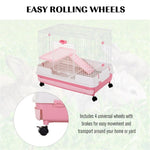 ZUN Hamster Cage/small animal cage/Pet cages （Prohibited by WalMart） 48918416