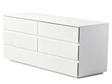 Handle-Free 6-Drawer Storage Cabinet Chest of Drawers with USB-Powered RGB LED Strip 79489683