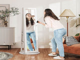Floor standing jewelry cabinet with LED lights 47751550