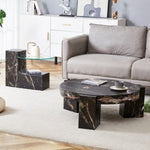 ZUN The detachable double-decker coffee table, the stylish is more precious, and the detachable W1151P184842