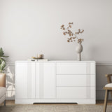 ZUN Sideboard Buffet Cabinet with Storage, Modern Kitchen Buffet Storage Cabinet with Drawer and Doors, W1321135100