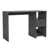 ZUN Arlington Writing Computer Desk, One Drawer, Two Shelves B128P148861