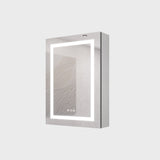 ZUN 20 X 28 inch Bathroom Medicine Cabinet with Mirror Wall Mounted LED Bathroom Mirror Cabinet with W173894722