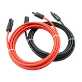 50 Feet 10AWG Extension Cable with Female and Male Connector, with a pair of Extra Connectors, 06232034