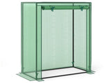 Green Portable Mini Greenhouse 39"x20"x59" Tool-Free Assembly PE Grid Cover Grow Tent for Balcony 84946801