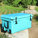 Hot Selling Blue color 65QT Outdoor cooler fish ice chest Box 2022 Popular Camping Cooler Box W136458176
