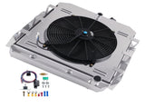 3 Row Aluminum Radiator fit for GMC Pickup Truck 1955-1959 5559 CU5559 w/ Shroud Fan 59105513