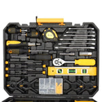 ZUN 198pc Tool Set Black & Yellow 61479937