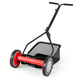 14 Inch Push Lawn Mower with Grass Catcher Bag 70913053