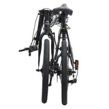 20in 150kg High Carbon Steel Foldable Commuter Bicycle Black 98173787
