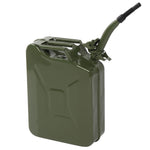 ZUN 20L Portable American Fuel Oil Petrol Diesel Storage Can Army Green 97686520