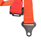Orange 4 Point 2" Harness Seat Belt for Polaris Can-Am Yamaha Kawasaki A114220OR 48744114