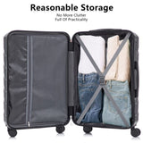 ABS Spinner Wheel Luggage, Matching Color , With Combination Lock W2787P278773