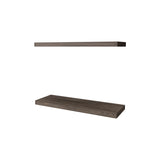 Iva Floating Shelf in Melamine x2, Cognac B128P237161