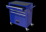 ZUN 4 Drawers Tool Cabinet with Tool Sets--BLUE W110258795