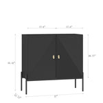 ZUN Sideboards Buffets Cabinet Home Coffee Bar Cabinet,with Drawers,2 Cabinets and 6-Bottle Wine Rack W1321P204615