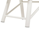 Atlas 19.5" Square Outdoor Patio Side Table Light Beige Gray Aluminum B2719P318948