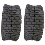 ZUN 2 - 16X6.50-8 4 Ply Turf Lawn Mower Tires PAIR 16x6.5-8 99135136