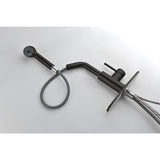 Single Handle Kitchen Sink Faucet with Pull Out Sprayer W2287P154025