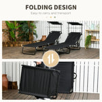 ZUN Folding Lounge Chairs / beach chair （Prohibited by WalMart） 12150386