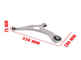 Front Driver Side Control Arm & Ball Joint Assy Replacement for Ford Escape Bronco Sport Lincoln 16681990