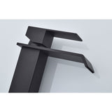 Waterfall Spout Single Handle Bathroom Sink Faucet W2287P168578
