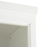 75'' Tall Display Shelf with Cabinet, Retro Style cabinet for Hallways Living Room, Kitchen, Home, N845P281102W