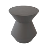 Decorative Garden Conner Table,18.1" H Modern Heavy Duty Patio Sturdy Faux Terrazzo Accent Table W2734P194115