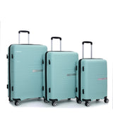 Hardshell Suitcase Double Spinner Wheels PP Luggage Sets Lightweight Durable Suitcase with TSA W284112578