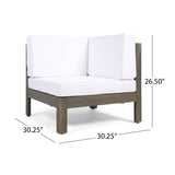 OANA CORNER CHAIR, WHITE 64495.00WHI
