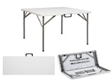 34" Blow Molding Foldable Square Table 60768102