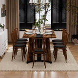 70.9"Rectangular Large Dining Table, Waterproof Large Desk for 8 People, Deluxe Family Dining Table W1162P291767