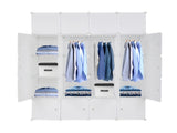 20 Cube Organizer Stackable Plastic Cube Storage Shelves Design Multifunctional Modular Closet 09173751