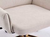 Mid-back liftable office chair, striped fabric, and ergonomically designed, is an excellent choice 13686401