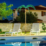 7ft 306 Lights 31V 6W Coconut Tree Lights Garden Tree Lights Decoration 49854493
