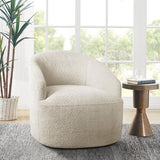 Upholstered 360 Degree Swivel Chair B035P262680