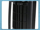 US Standard RTW-CR Tower Fan, 110V, 25W, 16 Inch Mini Column Tower Fan, Touch Control with Remote, 86293829