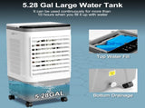 3 in 1 Portable Evaporative Cooler,720R,Indoor,Outdoor,461CFM Air Cooler with remote,Copper 63438621