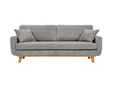 Asher Mid-Century Corduroy Sofa B343P348953